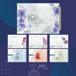 تقویم رومیزی طرح هور ایران هنر